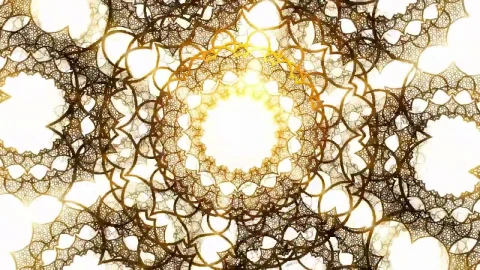 Stock Video Luminous Tunnel Of Rotating Islamic Shapes Animated Wallpaper - Free Live Wallpaper