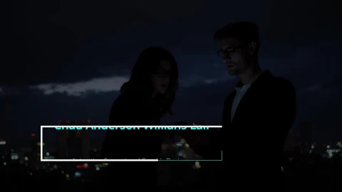 Stock Video Lower Third With Outline Frame Animated Wallpaper - Free Live Wallpaper