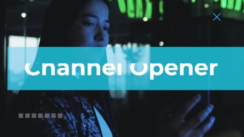 Stock Video Lower Third Opener Animated Wallpaper - Free Live Wallpaper