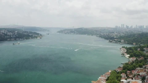 Stock Video Low Cloud Over Istanbul Animated Wallpaper - Free Live Wallpaper