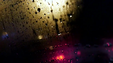 Stock Video Looking Out Through A Wet Car Window Animated Wallpaper - Free Live Wallpaper