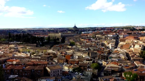Stock Video Looking Out Over Toledo Animated Wallpaper - Free Live Wallpaper