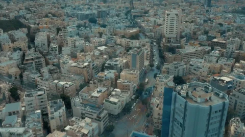 Stock Video Looking Out Across Tel Aviv Animated Wallpaper - Free Live Wallpaper