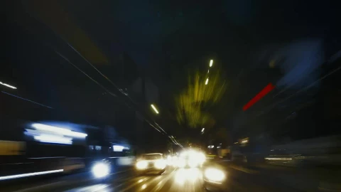 Stock Video Looking Out Back Window In A Car Animated Wallpaper - Free Live Wallpaper