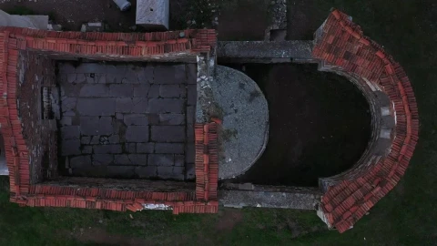 Stock Video Looking Down Upon An Ancient Building Animated Wallpaper - Free Live Wallpaper