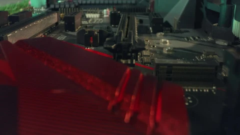 Stock Video Look Inside A Computer Animated Wallpaper - Free Live Wallpaper