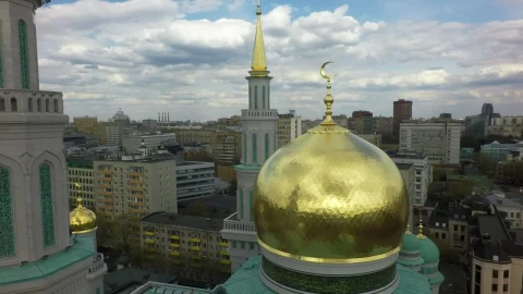 Stock Video Mosque In Mosco Animated Wallpaper - Free Live Wallpaper