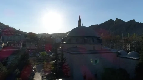 Stock Video Mosque By The Mountain Animated Wallpaper - Free Live Wallpaper