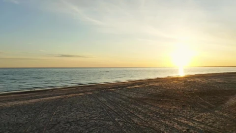 Stock Video Morning Sunrise At The Beac Animated Wallpaper - Free Live Wallpaper