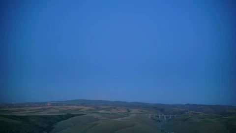 Stock Video Moonrise In A Mountain City Landscap Animated Wallpaper - Free Live Wallpaper