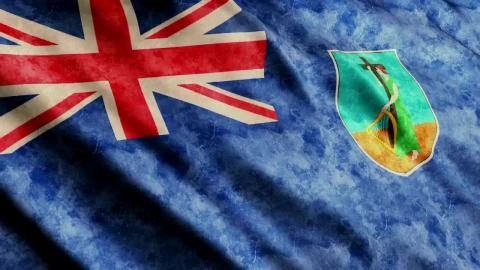Stock Video Montserrat Faded Flag D Animatio Animated Wallpaper - Free Live Wallpaper