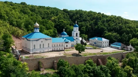 Stock Video Monastery In The Middle Of The Fores Animated Wallpaper - Free Live Wallpaper