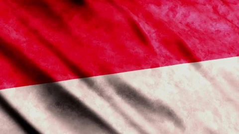 Stock Video Monaco Waving Flag Rende Animated Wallpaper - Free Live Wallpaper