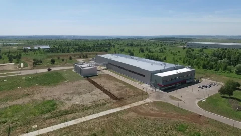 Stock Video Modern Factory Outside The Cit Animated Wallpaper - Free Live Wallpaper