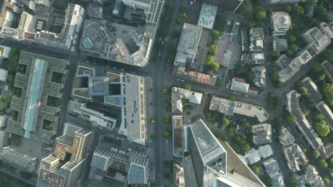Stock Video Modern City Architecture Top Aerial Sho Animated Wallpaper - Free Live Wallpaper