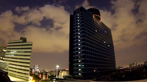 Stock Video Modern Buildings Of A Cit Animated Wallpaper - Free Live Wallpaper