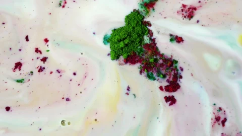 Stock Video Mixing Powder Paint Animated Wallpaper - Free Live Wallpaper