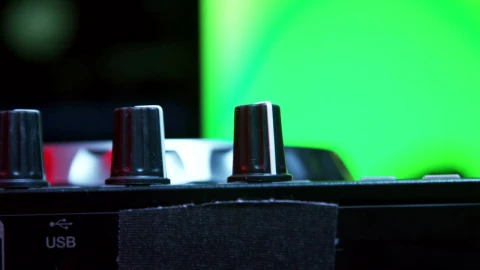 Stock Video Mixer Buttons And Control Animated Wallpaper - Free Live Wallpaper