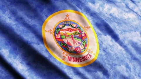 Stock Video Minnesota State Waving Fla Animated Wallpaper - Free Live Wallpaper