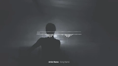 Stock Video Minimal Audio Visualize Animated Wallpaper - Free Live Wallpaper