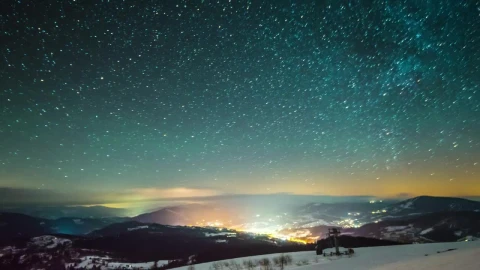 Stock Video Milky Way In The Sky Time Laps Animated Wallpaper - Free Live Wallpaper
