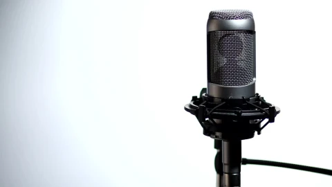 Stock Video Microphone With A Filte Animated Wallpaper - Free Live Wallpaper