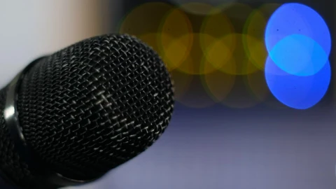 Stock Video Microphone Viewed Closel Animated Wallpaper - Free Live Wallpaper