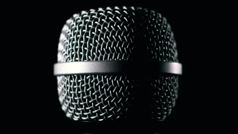 Stock Video Microphone Close Up Spinnin Animated Wallpaper - Free Live Wallpaper