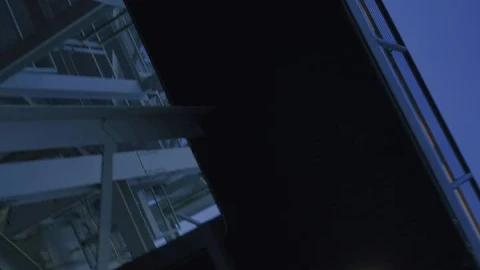 Stock Video Metal Structures Of An Electric Power Plan Animated Wallpaper - Free Live Wallpaper