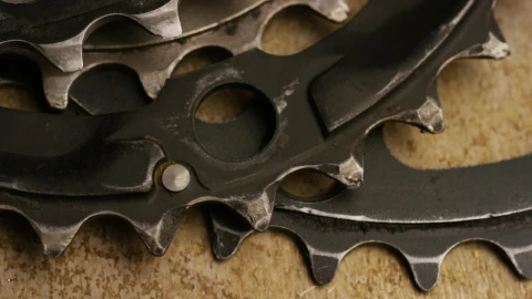 Stock Video Metal Gears Close U Animated Wallpaper - Free Live Wallpaper