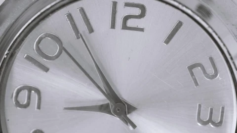 Stock Video Metal Analog Clock Moving Fast In A Close Up Sho Animated Wallpaper - Free Live Wallpaper