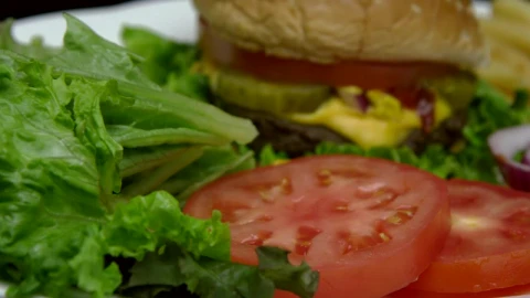 Stock Video Melting Cheese On A Burge Animated Wallpaper - Free Live Wallpaper