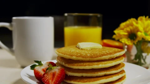 Stock Video Melted Butter Over Pancake Animated Wallpaper - Free Live Wallpaper