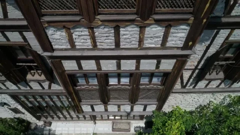 Stock Video Medieval Houses In A Modern Tow Animated Wallpaper - Free Live Wallpaper