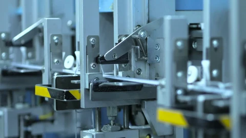 Stock Video Mechanical Machine Working Close U Animated Wallpaper - Free Live Wallpaper