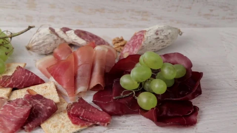 Stock Video Meat Selection On A Tabl Animated Wallpaper - Free Live Wallpaper