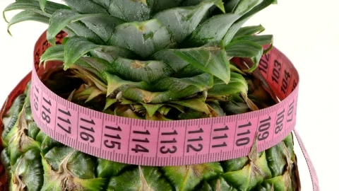 Stock Video Measuring Tape Rounding A Pineappl Animated Wallpaper - Free Live Wallpaper