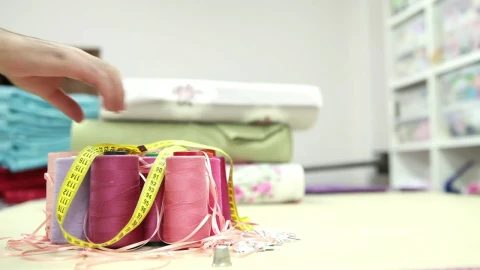 Stock Video Measuring Tape In A Sewing Worksho Animated Wallpaper - Free Live Wallpaper