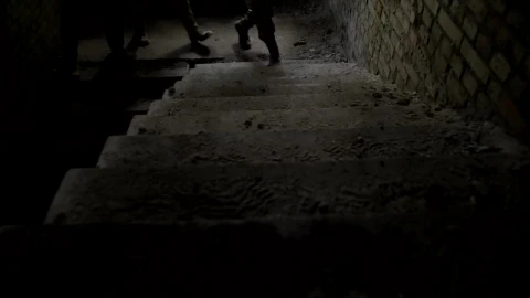 Stock Video Marines Clearing A Staircas Animated Wallpaper - Free Live Wallpaper