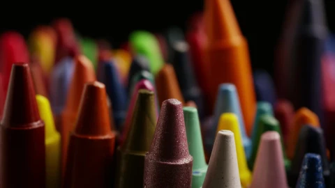 Stock Video Many Crayons Slowly Spinnin Animated Wallpaper - Free Live Wallpaper