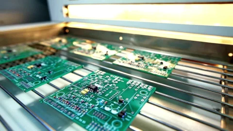 Stock Video Manufacturing Computer Hardwar Animated Wallpaper - Free Live Wallpaper