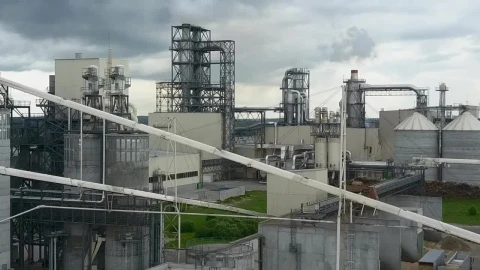 Stock Video Manufacturing Building Animated Wallpaper - Free Live Wallpaper