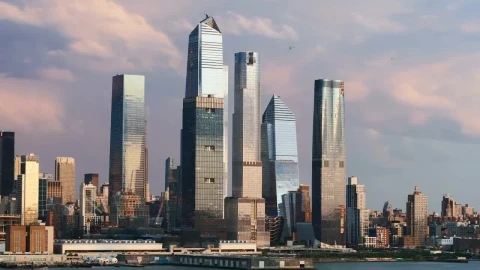 Stock Video Manhattan Building Skylin Animated Wallpaper - Free Live Wallpaper