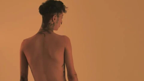 Stock Video Man With Tattoos And No Shirt O Animated Wallpaper - Free Live Wallpaper