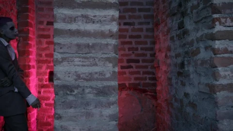 Stock Video Man With Clown Makeup Smokin Animated Wallpaper - Free Live Wallpaper