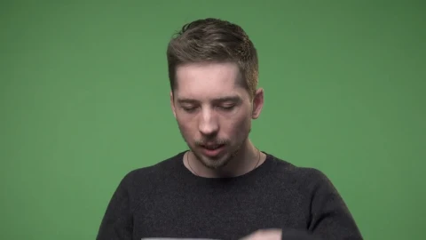 Stock Video Man Wiping His Nos Animated Wallpaper - Free Live Wallpaper