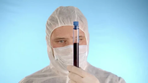 Stock Video Man Wearing Full Ppe While Holding A Via Animated Wallpaper - Free Live Wallpaper
