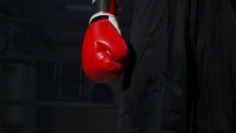 Stock Video Man Wearing Boxing Glove Animated Wallpaper - Free Live Wallpaper