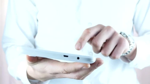 Stock Video Man Typing On A Table Animated Wallpaper - Free Live Wallpaper