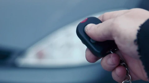 Stock Video Man Turning On The Alarm Of A Ca Animated Wallpaper - Free Live Wallpaper